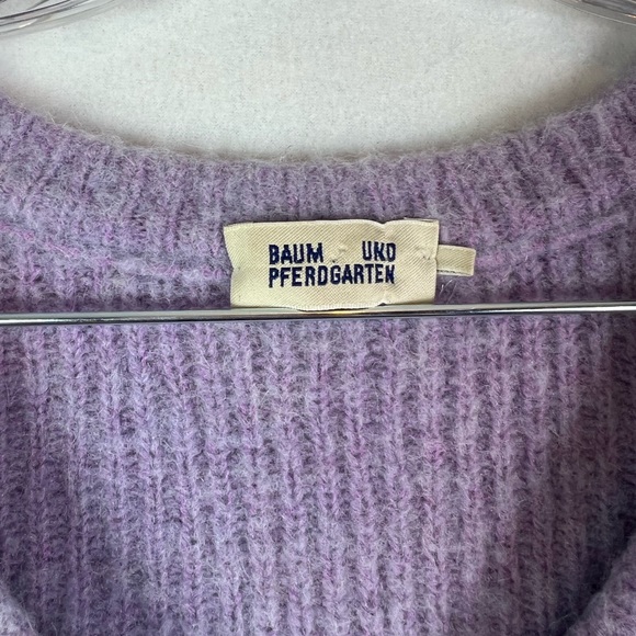 Baum Und Pferdgarten alpaca blend cardigan button closure balloon sleeves. - Picture 8 of 11